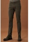 AC&Co / Altınyıldız Classics Erkek Haki Kanvas Slim Fit Dar Kesim 5 Cep Pantolon 4A0121100091HAK46