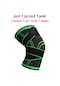 Yeşil 1 Pcs Rölyef Spor Malzemeleri Elastik Wrap Bandaj Brace Spor Diz Desteği Sıkıştırma Kollu L Yeşil