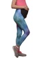 Luvmabelly Maternity 8024 - Pamuklu Göbek Destekli Yoga Spor Serisi Hamile Tayt-çok Renkli