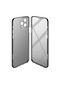 Noktaks - iPhone Uyumlu 12 Pro - Kılıf 360 Full Koruma Ön Ve Arka Korumalı Led Kapak - Siyah