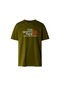 The North Face M S/s Rust 2 Tee Erkek Günlük Tişört Nf0a87nwpıb1 Yeşil Nf0a87nwpıb1 Yeşil