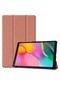 Kilifone - Galaxy Uyumlu Galaxy Tab A 8.0 2019 T290 - Kılıf Smart Cover Stand Olabilen 1-1 Uyumlu Tablet Kılıfı - Rose Gold