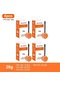 Ultralight Bisiklet İç Tüp 700c 18 23 25 28 Yol Bisiklet Tpu Lastik 65mm 4 Pcs Orange 65mm 4 Pcs Orange