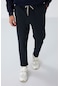 Tommy Life İndigo Yüzeyi Dokulu Standart Fit Erkek Eşofman Alt - 82154 İndigo