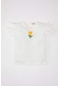 Defacto Kız Bebek Jersey Kısa Kollu Tişört C5970a524smer105
