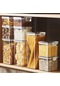 Beyaz Mühürlü Plastik Gıda Saklama Kutusu Tahıl Şeker Kurutulmuş Kavanoz Kapaklı Buzdolabı Storagetank Kapları Ev Eşyaları Mutfak Organizatör 950ml