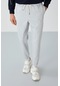 Tommy Life Gri Yüzeyi Dokulu Standart Fit Erkek Eşofman Alt - 82156 Gri