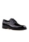 M2s Siyah Erkek Rugan Bağcıklı Klasik Ayakkabı-siyah