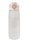 Relaxed Taze Mat Basit Taşınabilir Su Şişesi 600ml-beyaz