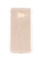 Ekılıf - Samsung Galaxy J4 Uyumlu Kılıf Simli Koruyucu Shining Silikon - Gümüş