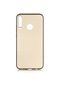 Noktaks - Huawei Uyumlu Huawei P40 Lite E - Kılıf Mat Renkli Esnek Premier Silikon Kapak - Gold