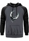 Moon Knight Marc Spector Gri Renk Reglan Kol Sweatshirt