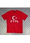 Unisex Türk Baskılı T-shirt KIrmızı