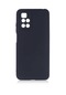 Noktaks - Xiaomi Uyumlu Xiaomi Redmi 10 - Kılıf Mat Renkli Esnek Premier Silikon Kapak - Siyah