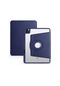 Kilifolsun iPad Uyumlu 10.9 2022 10.nesil Kalem Bölmeli Dönebilen Stand Olabilen Termik Kılıf Lacivert