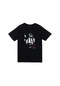 Marilyn Manson Baskılı Unisex %100 Pamuk Siyah T-shirt SIYAH