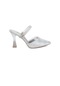 Elit Mst342t Kadın Klasik Topuklu Ayakkabı Gümüş-gümüş