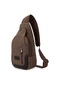 Büyük Kapasiteli Erkek Kanvas Göğüs Çantası Yeni Erkek Ve Kadın Gündelik Bisiklet Açık Hırsızlık Önleyici Omuz Crossbody Çanta Kahverengi - Beyaz 262808 Beyaz - Siyah