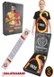 Galatasaray Lisanslı Büyük Logo Çocuk T-shirt + Şal Kaşkol Set Ahşap Kutulu Koyu Sarı