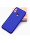 Mutcase - Xiaomi Uyumlu Mi A2 Lite - Kılıf Mat Renkli Esnek Premier Silikon Kapak - Saks Mavi