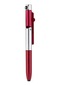 Kırmızı Tablet Cep Telefonu İçin Ekranlı 4'ü 1 Arada Katlanır Tükenmez Kalem Evrensel Mini Kapasitif Kalem