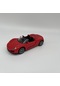 Tcherchi 1 Adet Dönüş Gücü Yarış Modeli Dekoratif Süslemeleri Hediye Oyuncak Araba Kırmızı