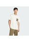 Adidas Owhıte Erkek Günlük T-shirt M T Lens Pkt T Jj3928 Beyaz