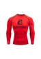 Haogang Erkek Uv Koruyucu Rashguard - Sörf, Dalış, Yüzme İçin Denizanası Önleyici Mayo Üstü Ordu Yeşil