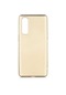 Noktaks - Oppo Uyumlu Oppo Reno 3 Pro 5g - Kılıf Mat Renkli Esnek Premier Silikon Kapak - Gold