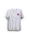 Donut Baskılı Unisex T-shirt Beyaz