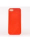 Mutcase - İphone Uyumlu İphone 5 / 5s - Kılıf Simli Koruyucu Shining Silikon - Kırmızı