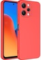 ekılıf - Xiaomi Redmi 12 uyumlu - Kılıf İçi Kadife Koruyucu Mara Lansman Kapak - Kırmızı