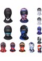 Ximistore9 Unisex Spor Kolluk-burunluk, Nem Emici, Soluklu, Güneşten Koruma, Bisiklet, Koşu, Dağcılık İçin Elastik Polyester Ttxt19yh Çok Renkli