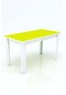3g Tasarım Dikdörtgen İlkokul Masası Renkli Tablalı-4553-sarı
