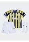 Fenerbahçe S.k. Çubuklu Forma 25/26 Miniset İç Saha Forması Beyaz