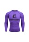 Haogang Erkek Uv Koruyucu Rashguard - Sörf, Dalış, Yüzme İçin Denizanası Önleyici Mayo Üstü Koyu Gri