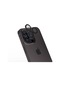Mutcase - İphone Uyumlu İphone 15 Pro Max - Kamera Lens Koruyucu Parmak İzi Bırakmayan Anti-reflective Cl-15 - Siyah