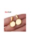 5-10 Adet Yüksek Kalite Paslanmaz Çelik Cabochon Baz Çerçeve Takı Yapımı İçin 5pcs Gold 25mm