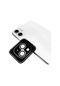 Noktaks - iPhone Uyumlu 12 Mini - Kamera Lens Koruyucu Safir Parmak İzi Bırakmayan Anti-reflective Cl-11 - Gümüş