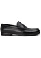 Deery Hakiki Deri Siyah Erkek Loafer Ayakkabı - 01510msyhc03