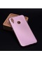 Mutcase - Huawei Uyumlu P20 Lite - Kılıf Mat Renkli Esnek Premier Silikon Kapak - Rose Gold