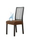 Su Geçirmez Sandalye Kılıfı Spandex Jakarlı Sandalye Minderi Minder Örtüsü Waterproof Coffee 1pcs Chair Cover Waterproof Coffee