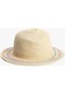 Koton Hasır Şapka Çok Renkli İşleme Detaylı Multıcolor 3skg40016aa 3SKG40016AAMIX