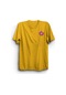 Donut Baskılı Unisex T-shirt SARI