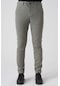 White Stone Barcelos P1035 Regular Fit Semanta Likralı Orme Jogger Pantolon Haki Haki