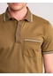 Dufy Haki Erkek Regular Fit Polo Yaka Tshirt - 54951