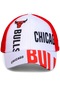 Beyaz Chicago Bulls Basketbol Beyzbol Şapkası - Standart