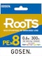 Gosen X8 Roots PE 8 Örgü Spin İp Misina 300mt Multi Color 1.0 PE