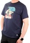 Lumberjack London Nedcamo Pamuk Bisiklet Yaka Erkek T-shirt 667800001152 09 Lacivert
