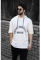 Weyeze Oversize T-shirt Ac-y36004lns- Bej
